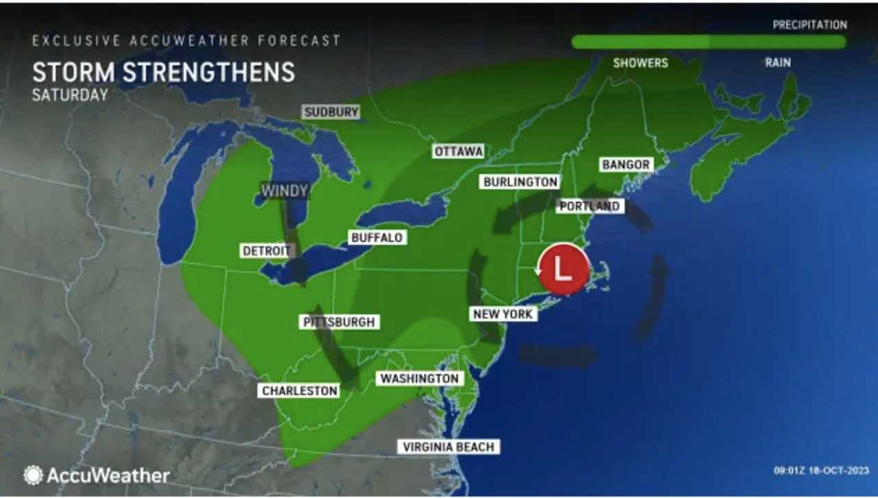 Chances Increase For Nor'easter Packed With Soaking Rain, Strong Winds: Here's Latest