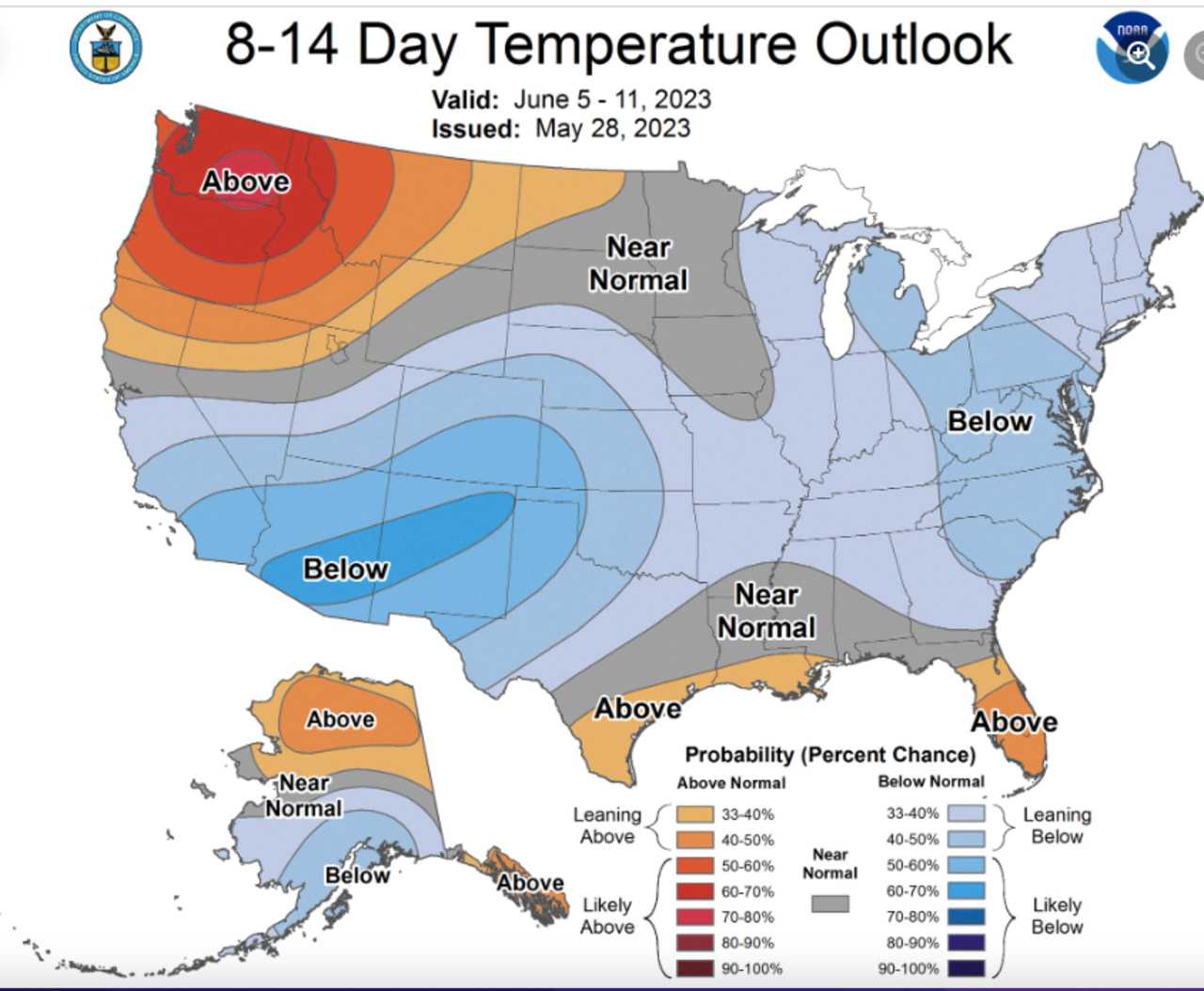 Cold Front Will Bring Shift In Temperatures After Warm, Bright Memorial Day: 5-Day Forecast