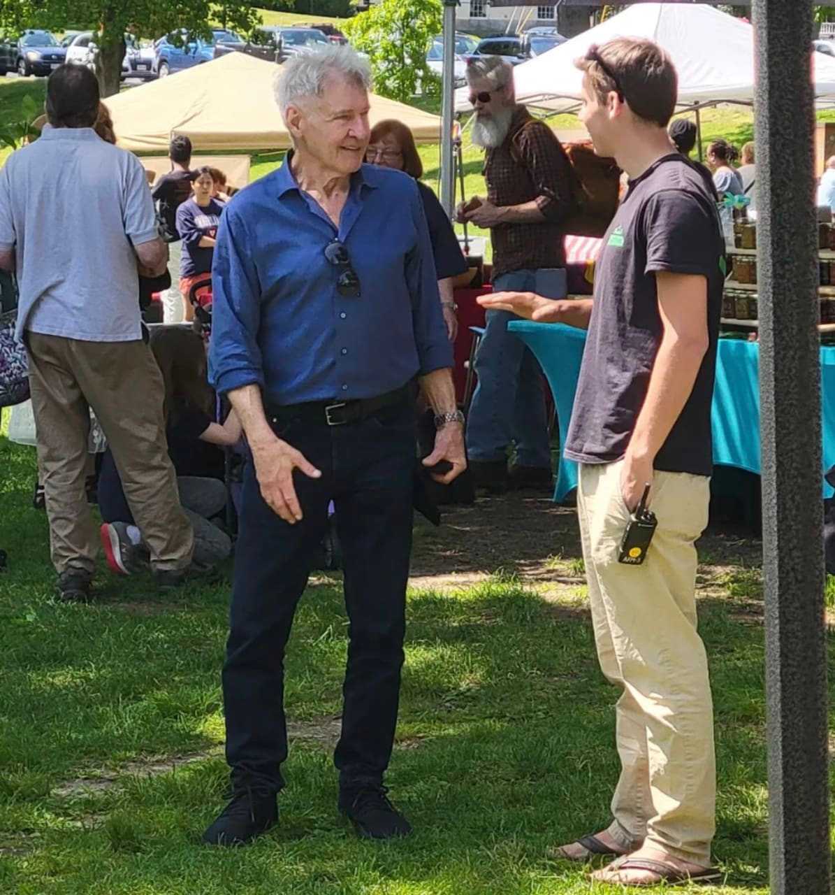 Harrison Ford Forced To Make Quick Exit From Popular Farmers Market In New England