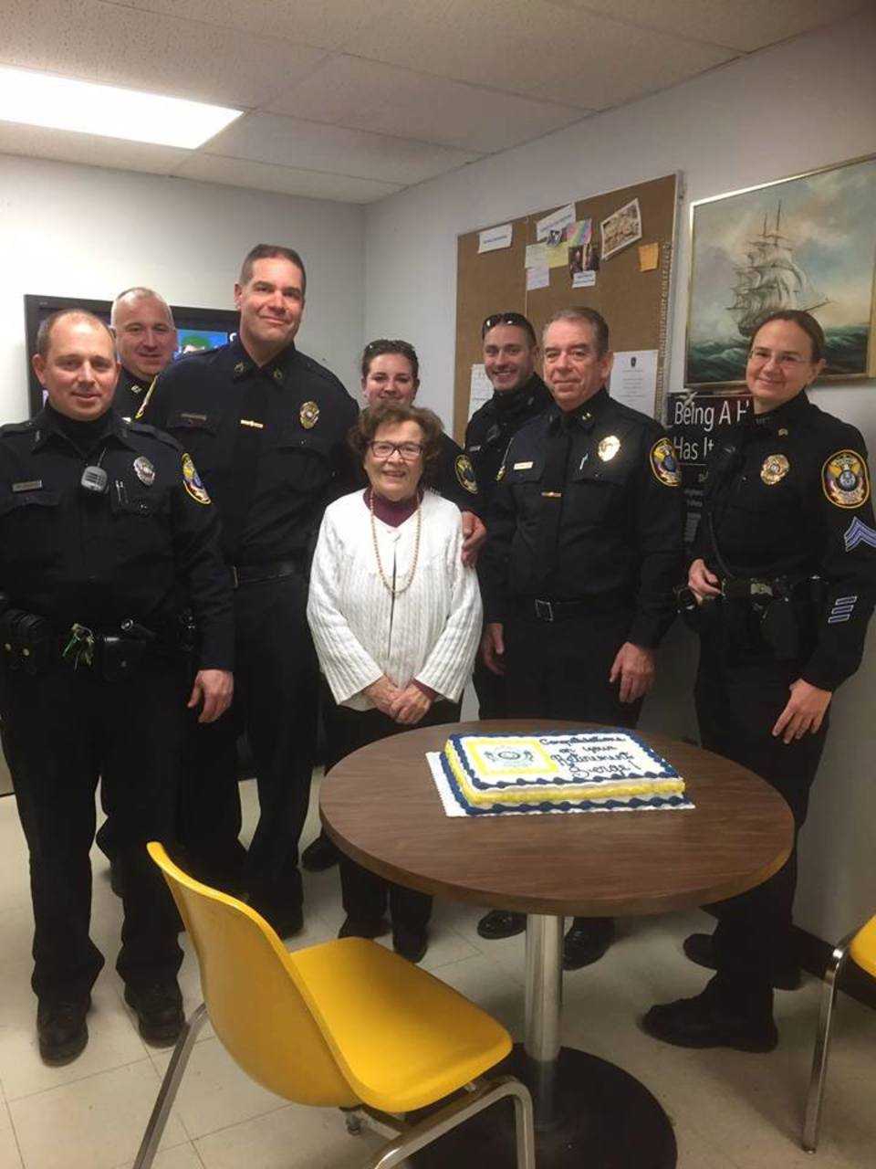 The Bethel Police Department says goodbye to colleague and friend Sgt. Michael Kaluta.