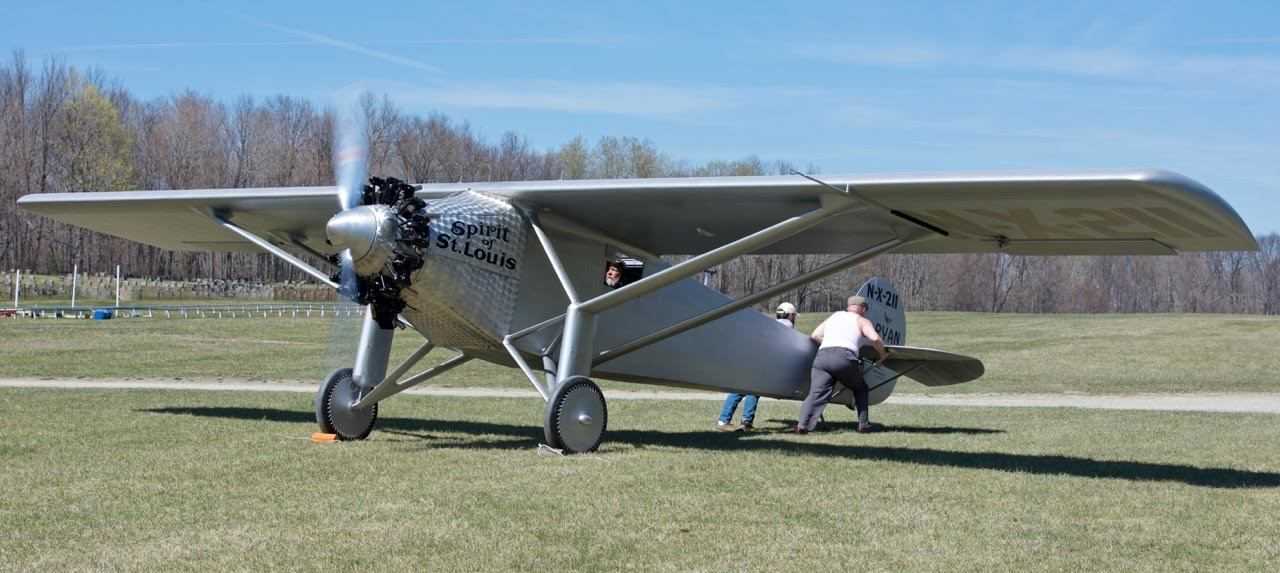 A replica of the Spirit of St. Louis is to make its air debut at the Spirit of the Aerodrome Gala on May 21.
