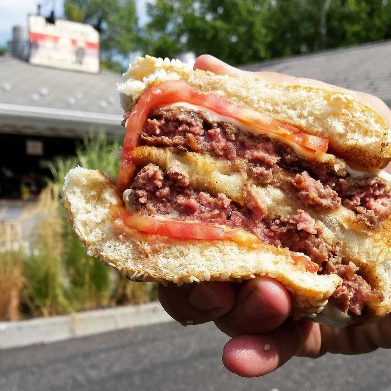 Load up on the napkins, folks; the burgers at The Filling Station in Palisades are "bold, juicy, and flavored with attitude," according to one reviewer.