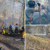 Raging Brush Fire Requires Use Of Over 1K Feet Of Hose In Montrose