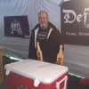 Tucker Daly of Pearl River's Defiant Brewing Company at the Harbor Isalnd International Beer Festival.