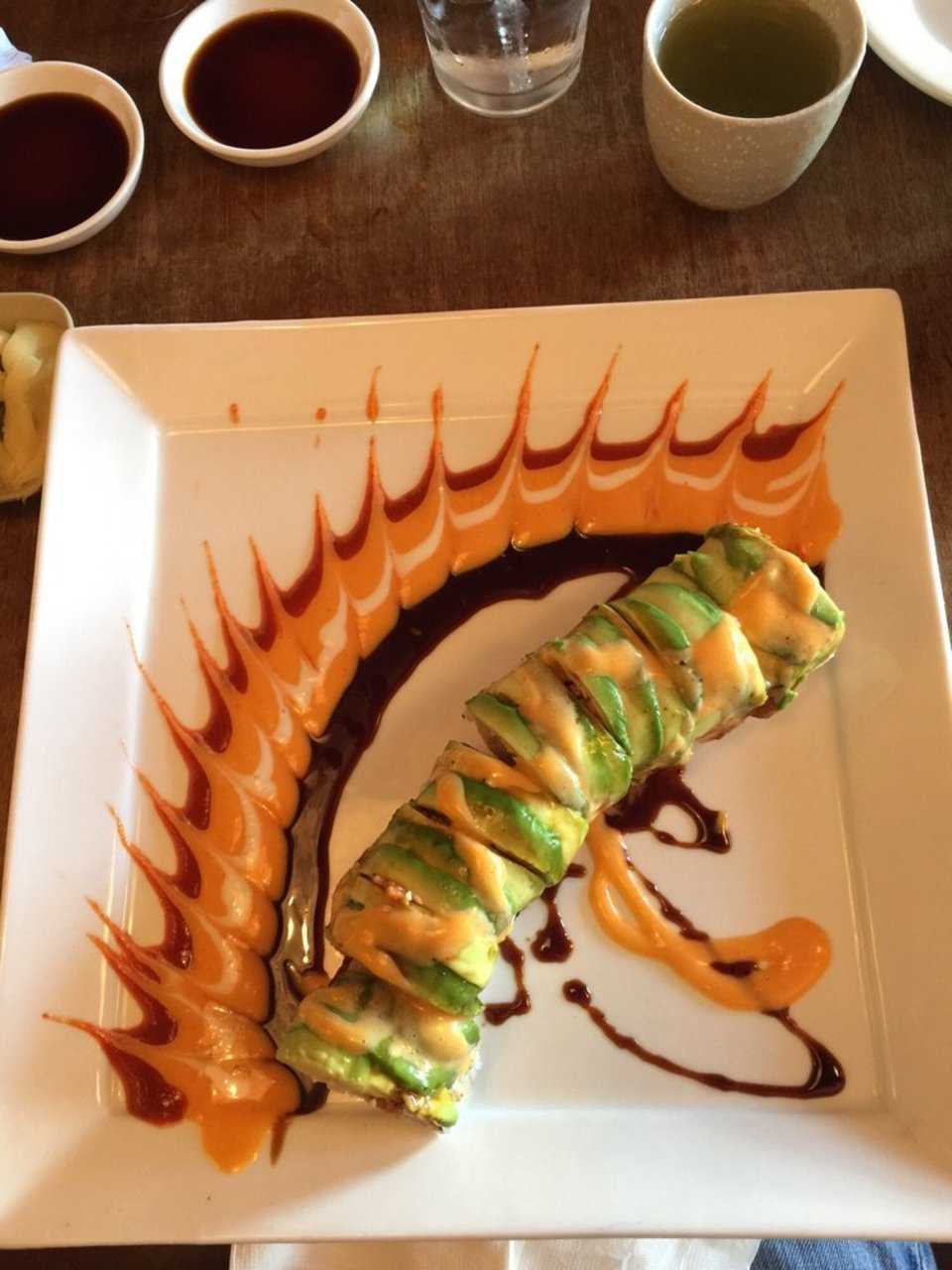 Godzilla roll at Mr. Sushi in Pompton Lakes.