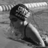 Ossining Spartans Gabby Santana pushes a breaststroke lap.