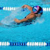 Ossining's Ivonne Gomez raced a 25-yard butterfly, taking third place.