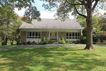 This house at 41 Pheasant Road in Pound Ridge is open for viewing this Sunday.
