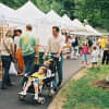 Shoppers will fill Tarrytown's Patriot Park Saturday mornings from 8:30 a.m.-1 p.m. for the Down to Earth Market.