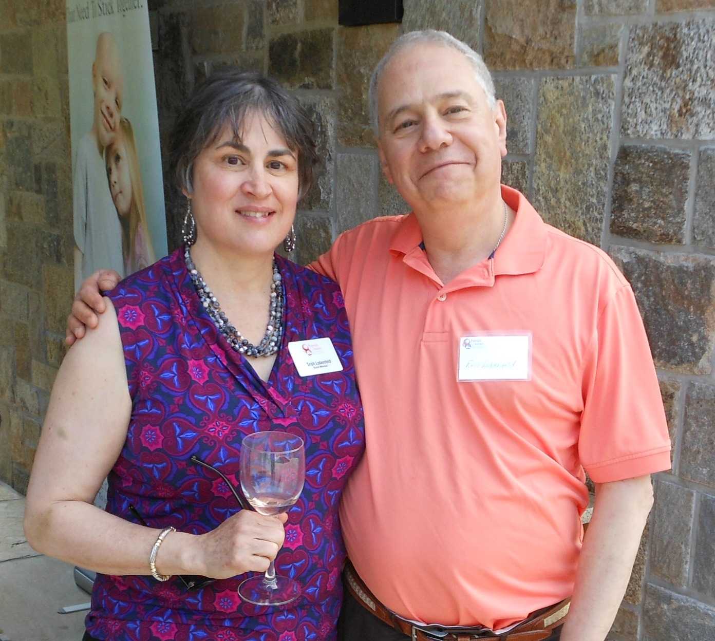 Trish and Eric Lobenfeld hosted a meeting to kick off a Friends of Karen outreach community initiative.