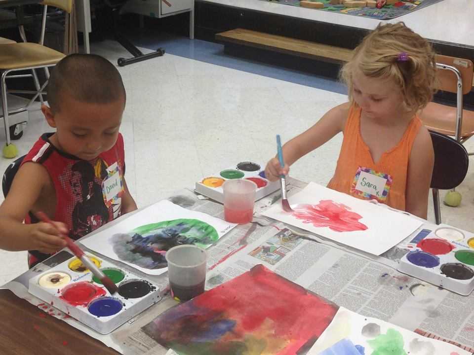 The first day of school at Central School. 