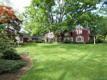 The house at 429 Silvermine Road in New Canaan is open for viewing on Sunday.