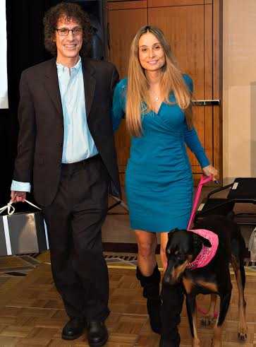 Rick Joseph, DVM and Nuda Sarcone of Katonah were two of the more than 300 guests at the SPCA's Oct. 17 fundraiser.