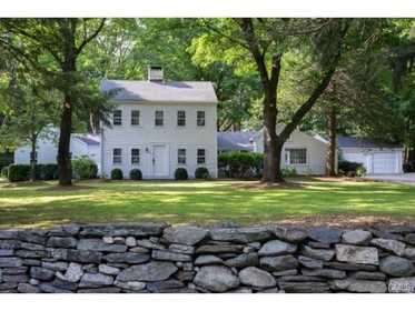 The house at 10 Scribner Hill Road in Wilton is open for viewing on Sunday.