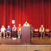 The students gave their speeches Wednesday, Nov. 19 prior to the Nov. 20 election.