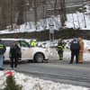 Thursday's accident near Purdy Street in Rye closed Boston Post Road for more than an hour