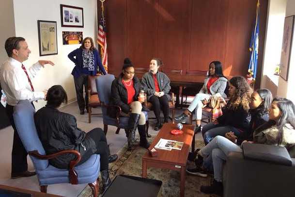 HEART students visited the State Capitol.