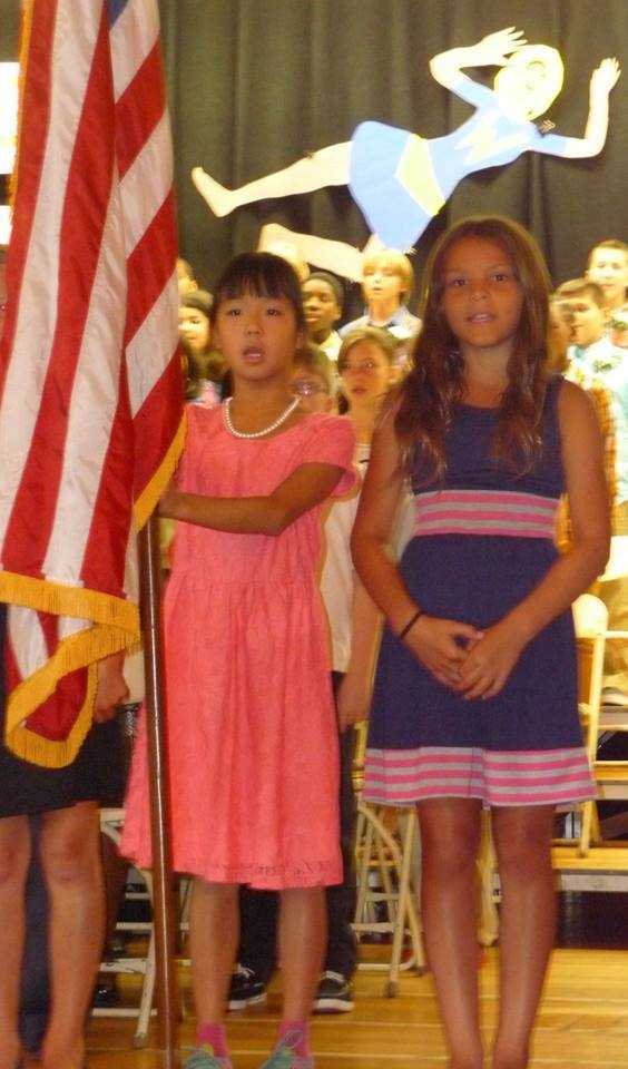 Fifth-graders at Daniel Webster Elementary graduated June 25.