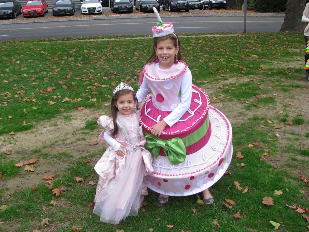 The cake costume was one of the most popular at the parade in Eastchester.