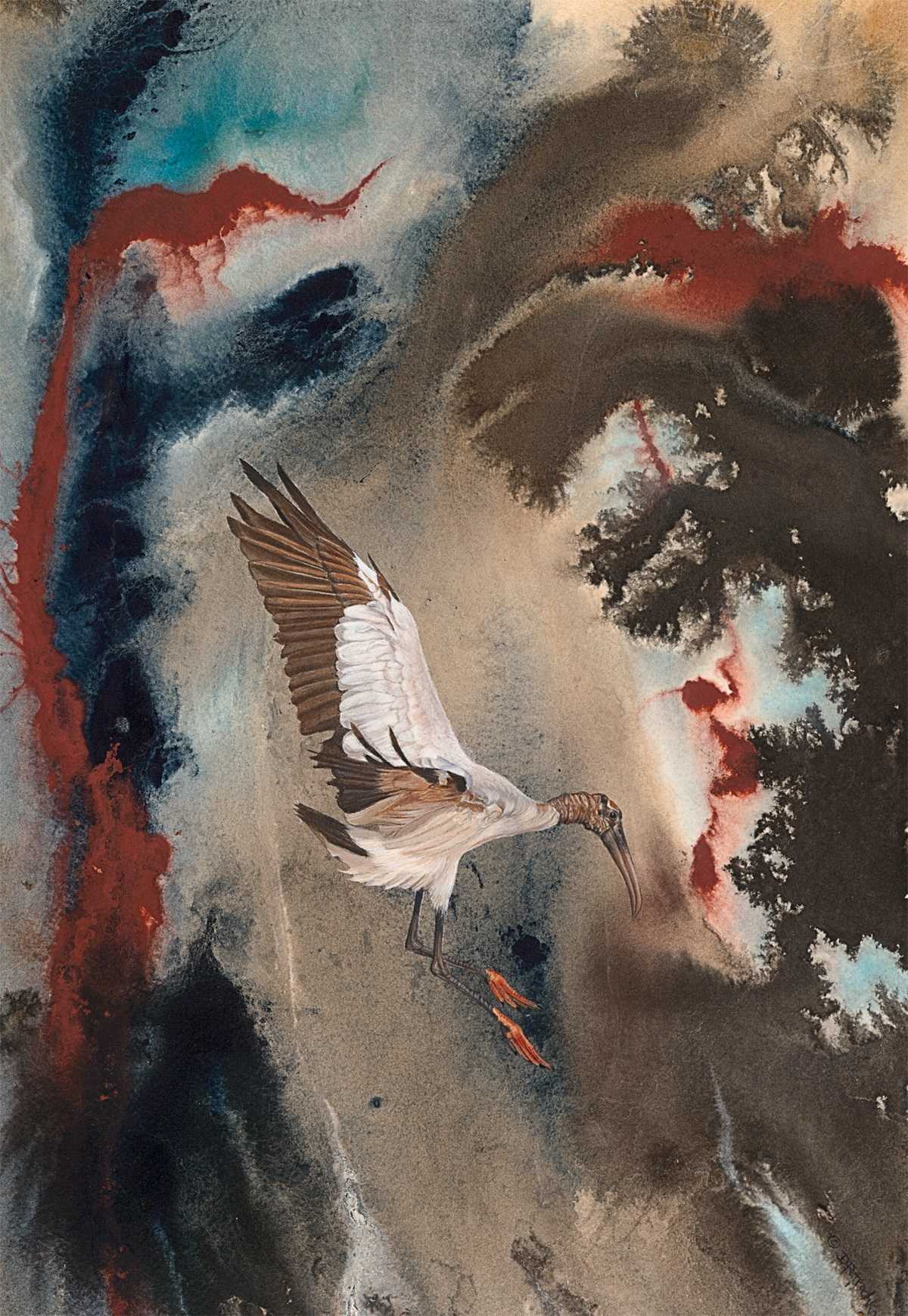 An example of the work that will be on display.