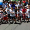 Kids take off from the starting line at last year's Rye Derby.