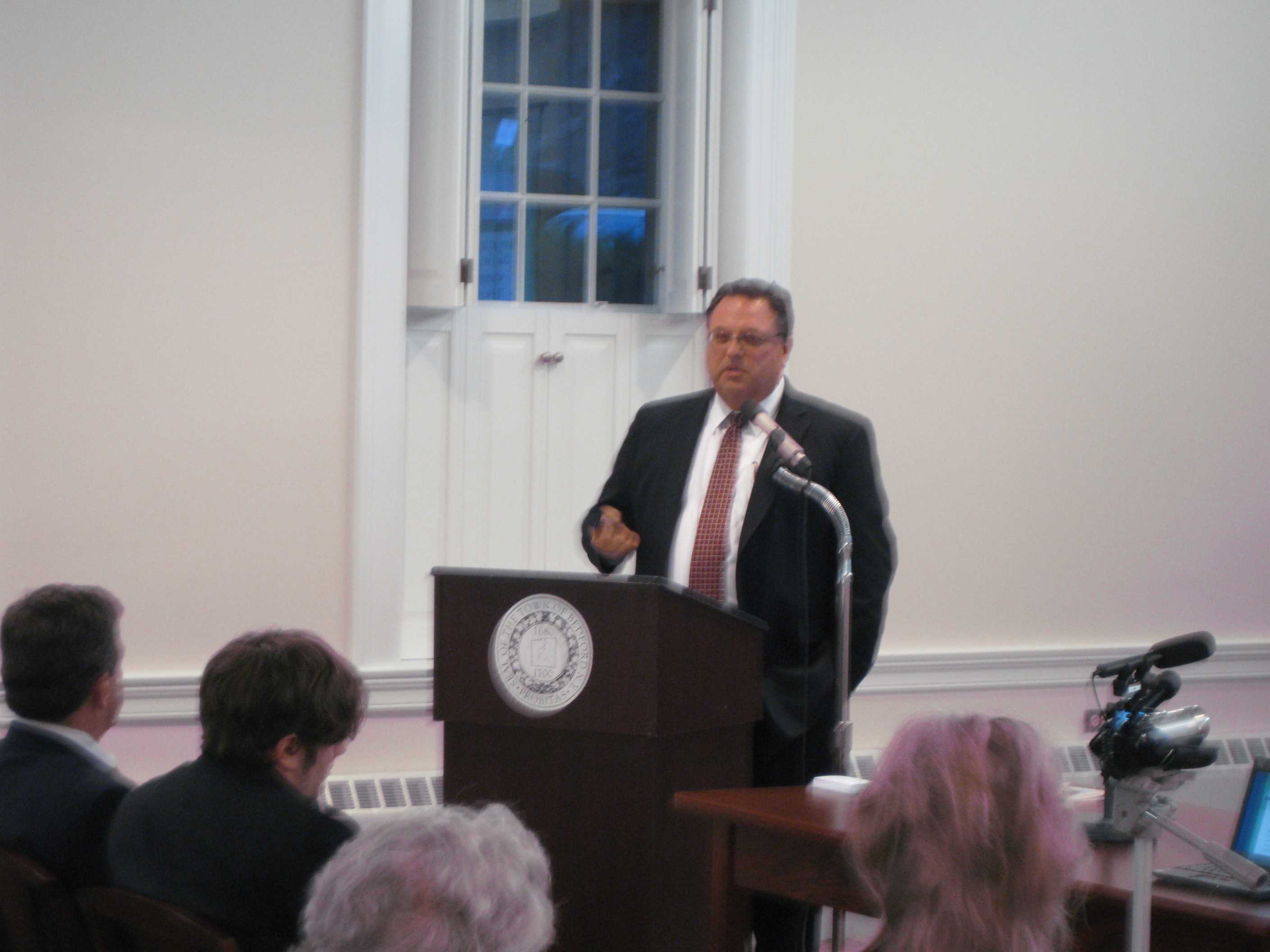 North Salem Supervisor Warren Lucas talked about the affordable housing projects in North Salem.