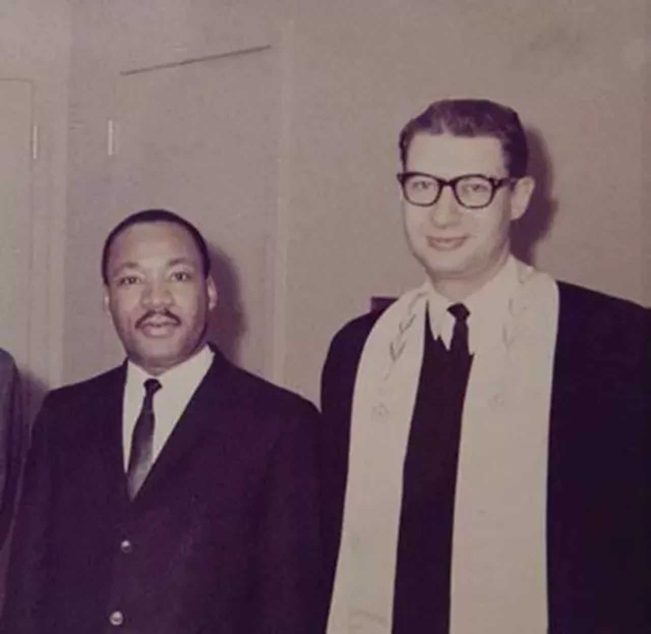 Wayne Rabbi Israel Dresner with Dr. Martin Luther King Jr.