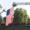 American pride was on full display at the 911 Memorial in Tarrytown, Sleepy Hollow.