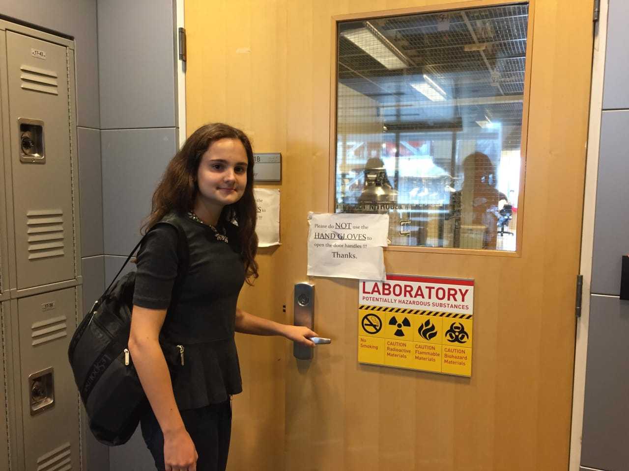 Bronxville High School junior Isabela Lamadrid was one of 15 of more than 500 students that were chosen to participate in the Human Oncology and Pathogenesis Program.