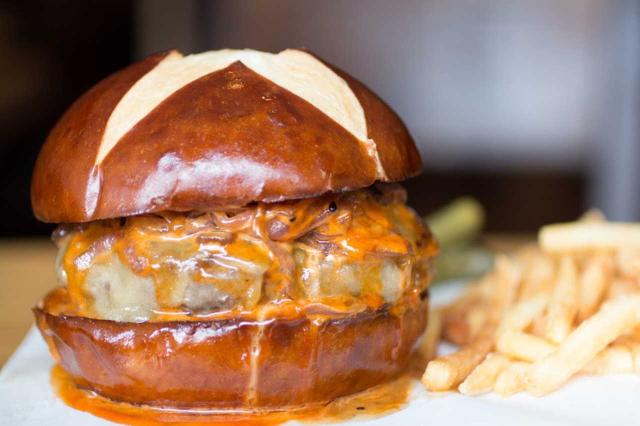 The Emmy Burger at Fleischers.
