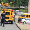 There was a small fire in a bus at Isaac E. Young Middle School in New Rochelle.