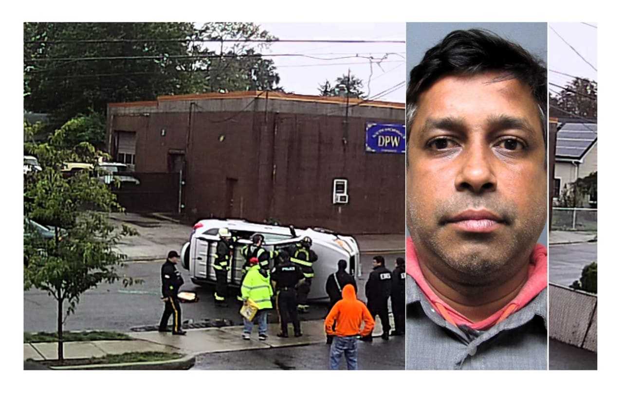 Of All Places For A DWI Crash: South Hackensack Police Nab Driver Outside HQ