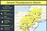 Severe Thunderstorm Watch In Effect For Much Of Eastern NY