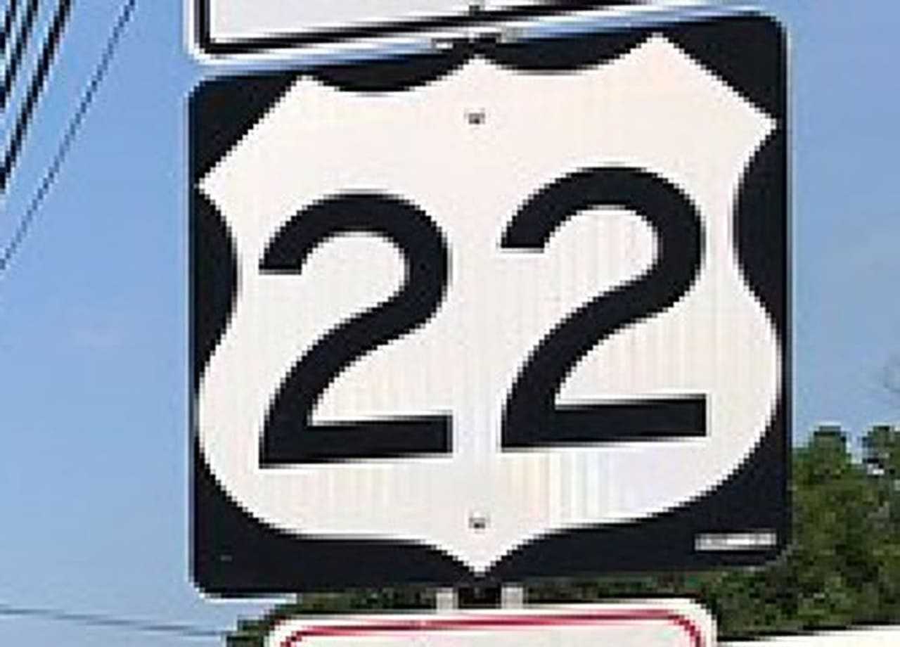 Overturned Trailer Shuts Route 22
