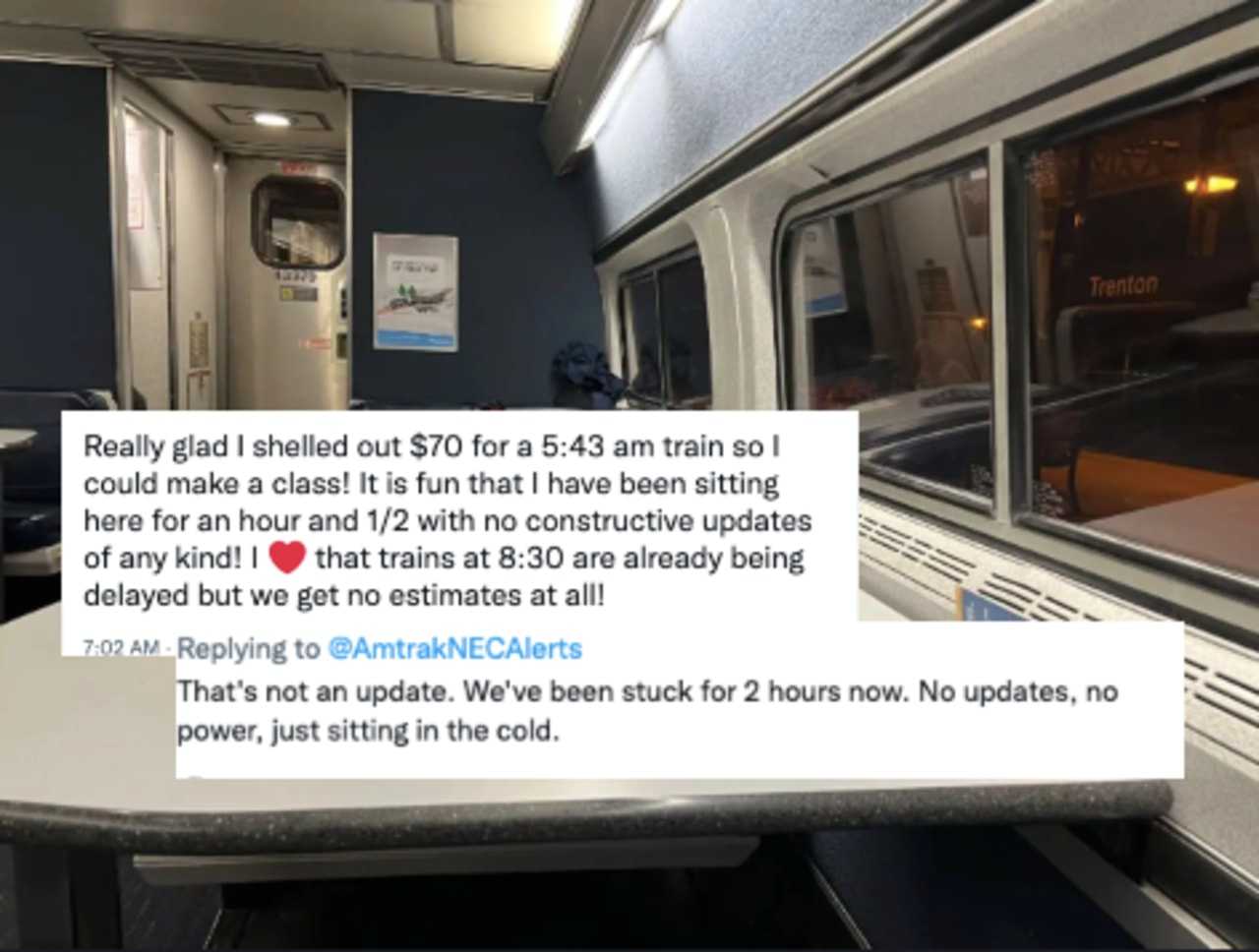 Twitter Fumes Over Amtrak Outage Between NYC/Philly, NJ Transit Delays