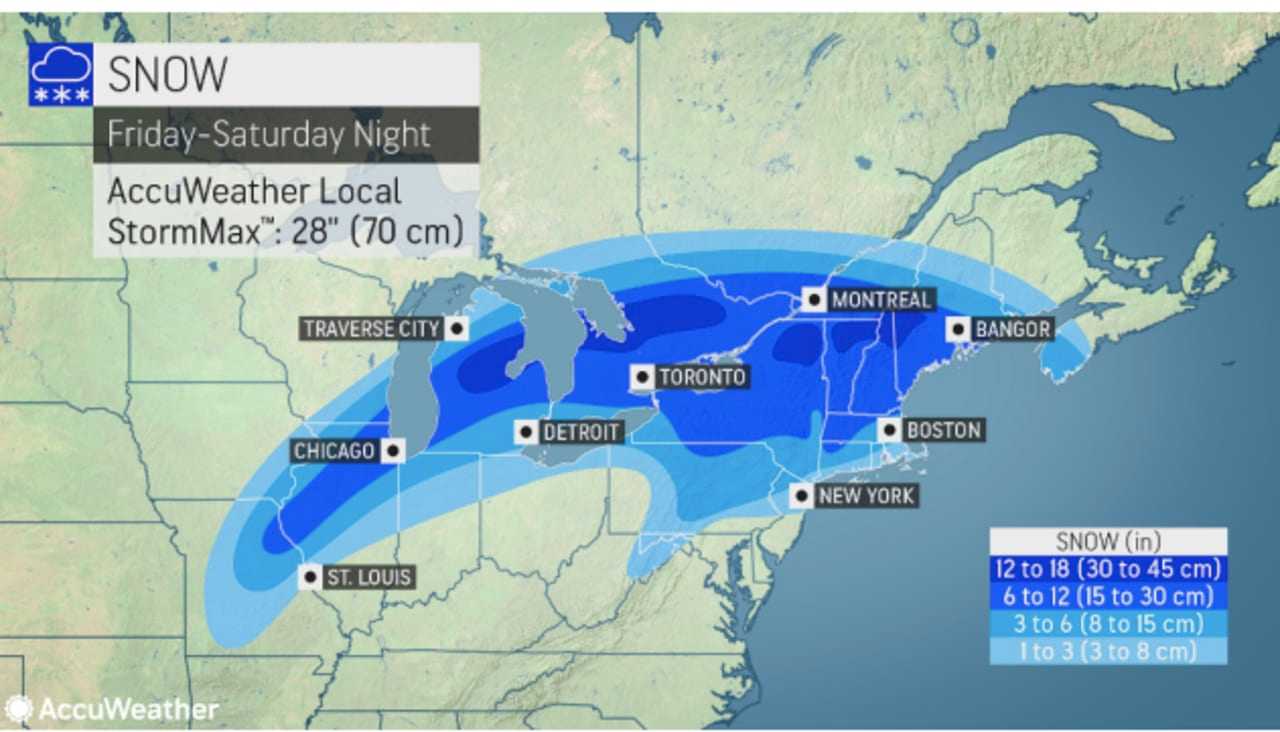 Another Winter Storm On Track To Dump More Snow On Region, Forecasters Say