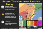 Severe Thunderstorm, Tornado Watch In Effect For South Jersey