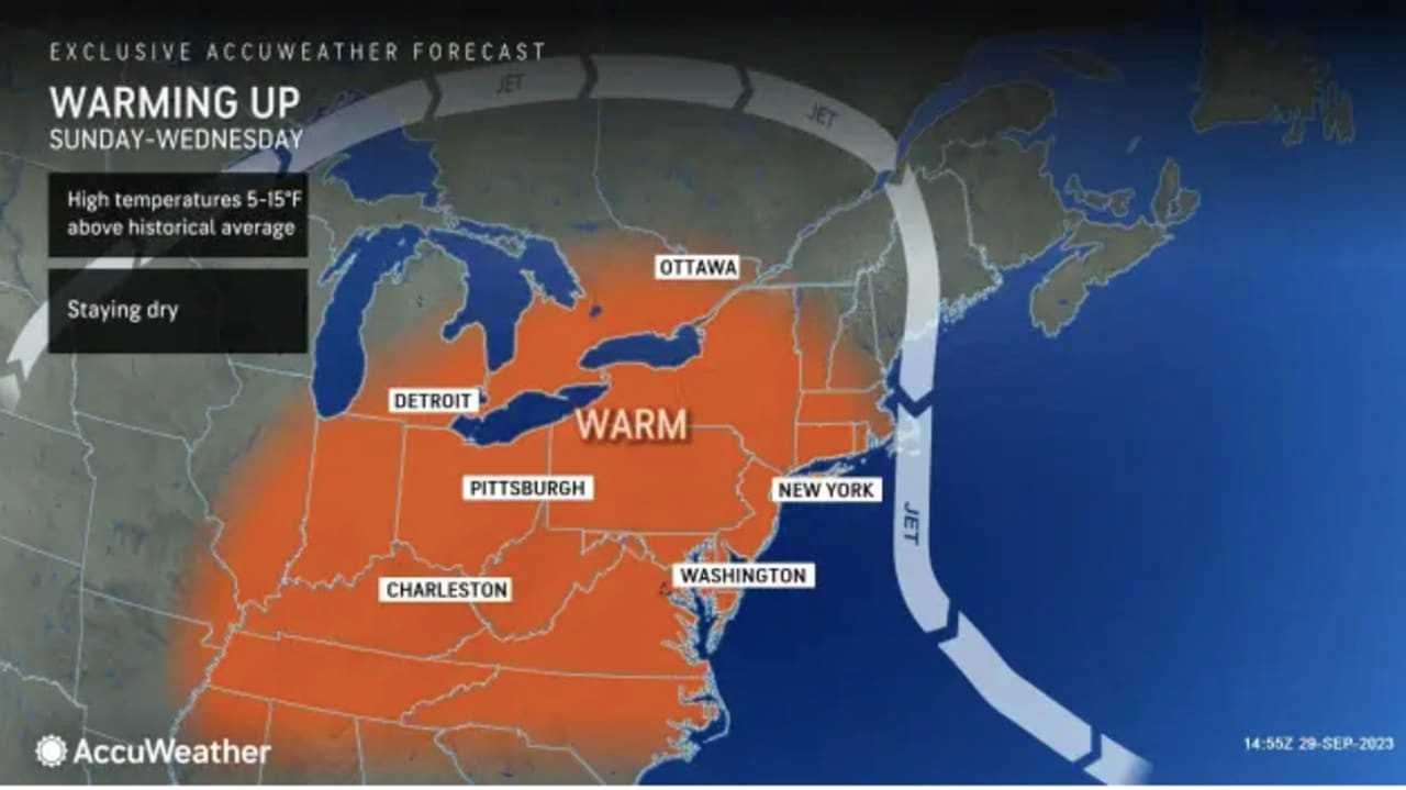 Warm Start To Spooky Season Expected After NJ Can Get Itself Out From Under Water