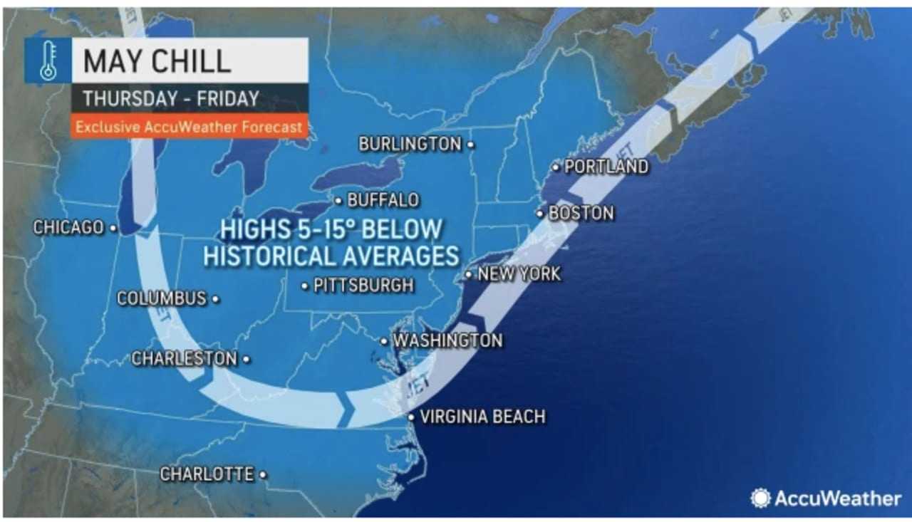 Cold Front Will Bring Line Of Showers, Possible Storms, Followed By Shift In Temps