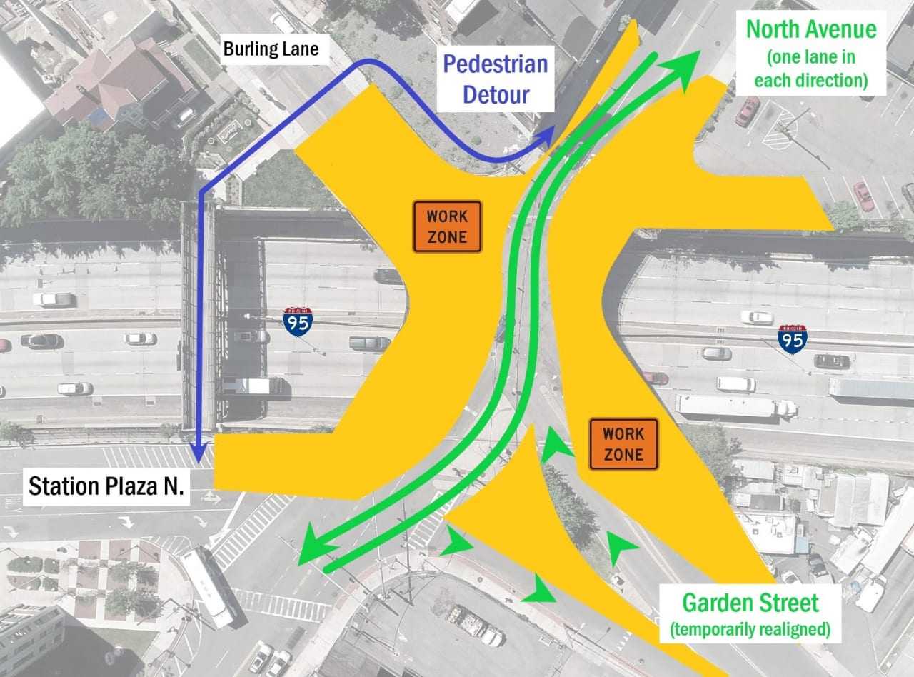Lane Closures To Affect Traffic On Busy Bridge Over I-95 Stretch: Part of 3-Year Project