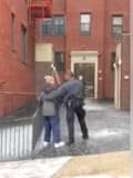 White Plains Officer Comes To Aid Of Citizen In Need Amid Storm