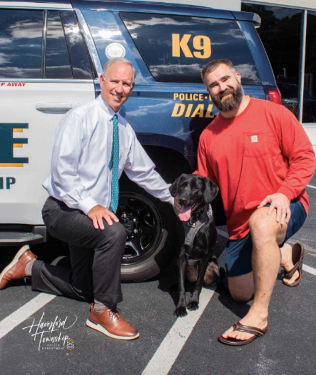 Jason Kelce Sponsors New Police K9 For Pennsylvania Department