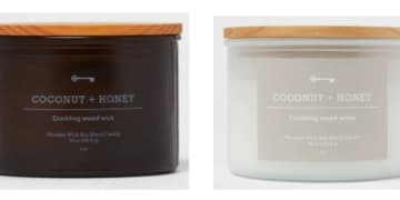 Consumers should immediately stop using the recalled candles