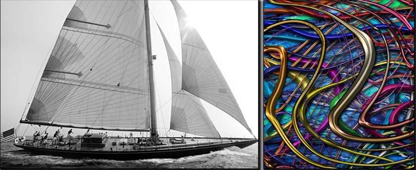 Some of Kevin Dailey's photography that will be in the exhibit.