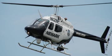 Newark police helicopter