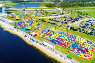 World's Biggest Bounce House Is Coming To Fort Washington (LOOK INSIDE)