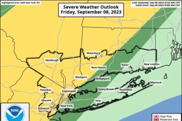Severe Thunderstorm Watch Issued For Nassau County