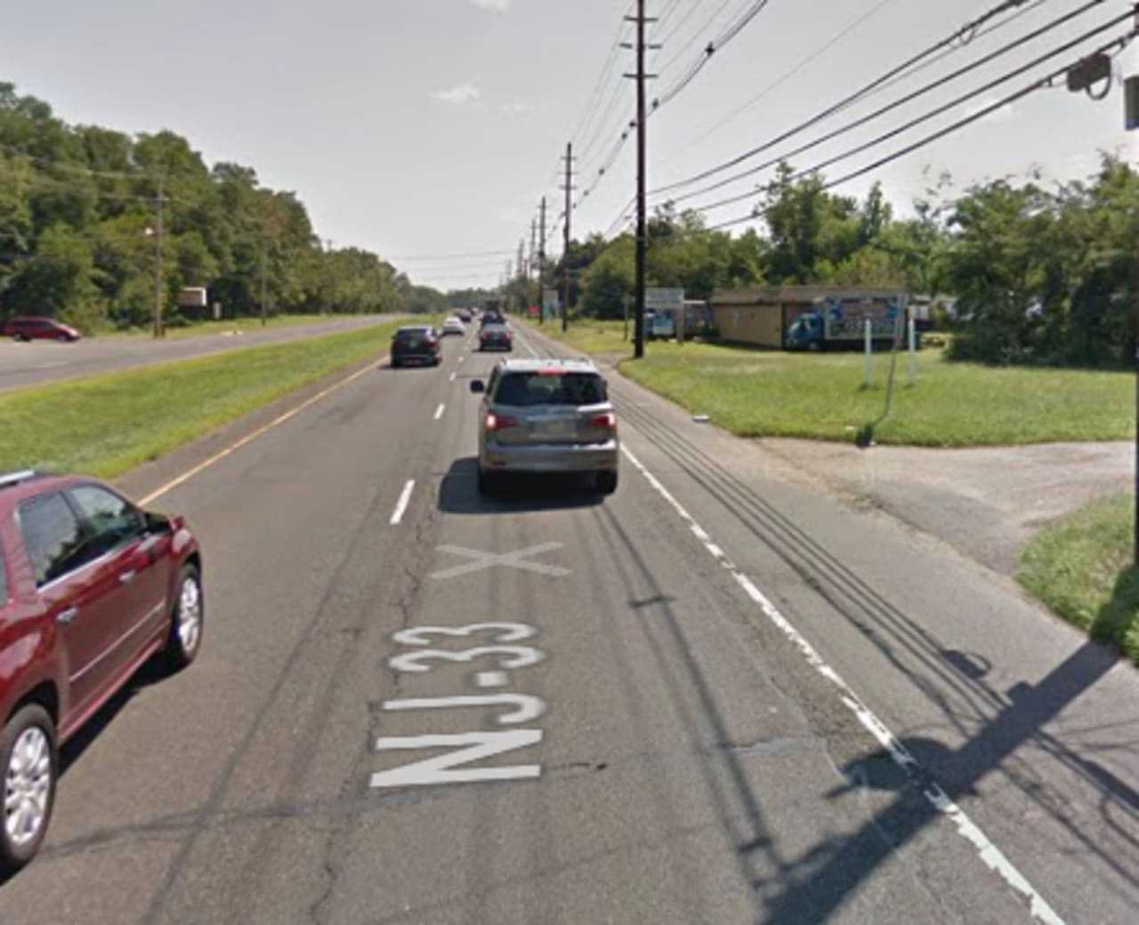 Crash Closes Route 33 On Jersey Shore