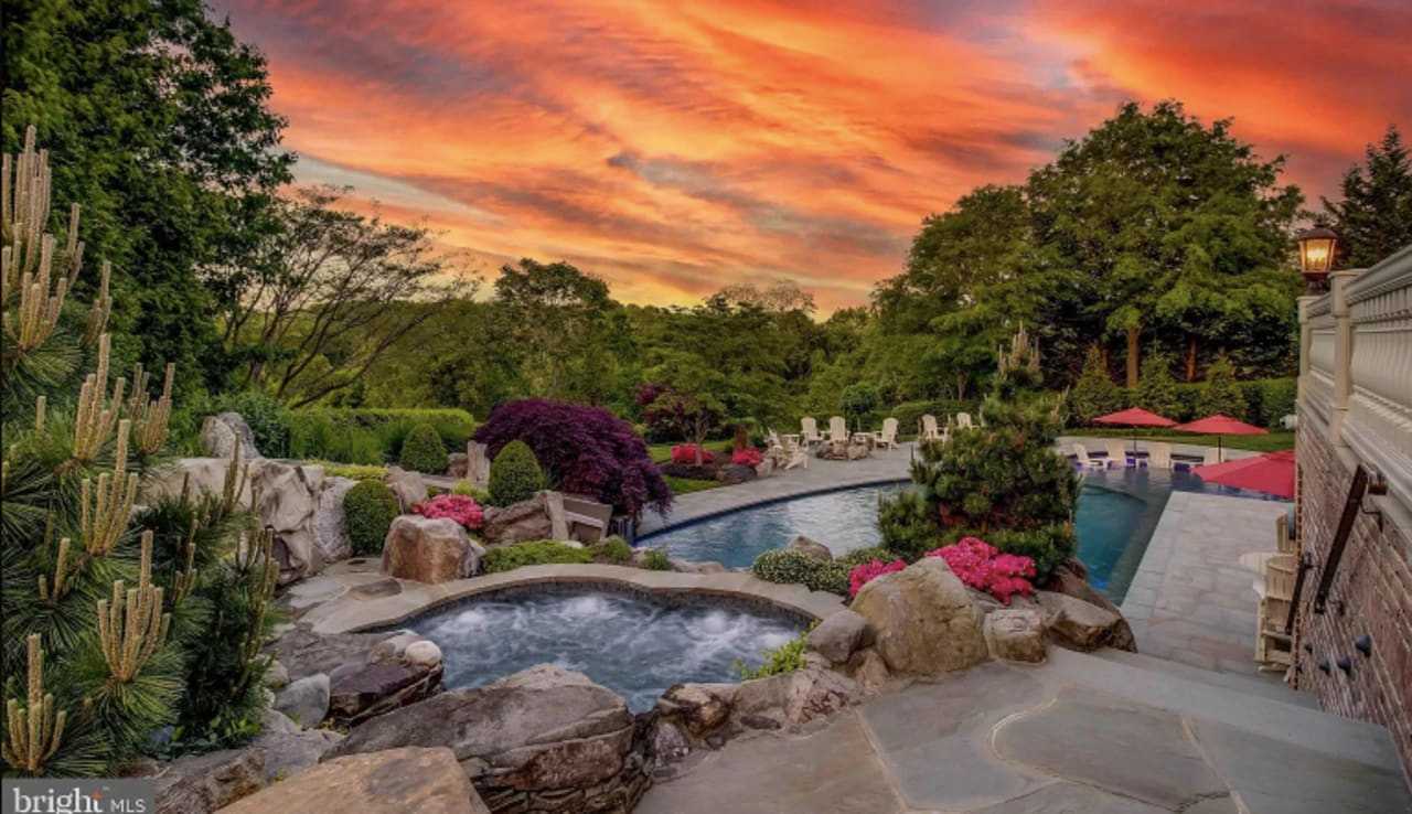 Sprawling Baltimore County Estate With Backyard Oasis Listed At $3.7M