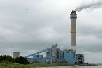 NJ Coal Plant's Smokestack Will Be Imploded Removing Cape May Landmark